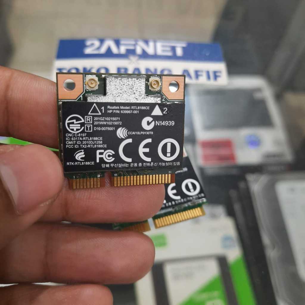 WIFI CARD REALTEK RTL8188CE | SECOND