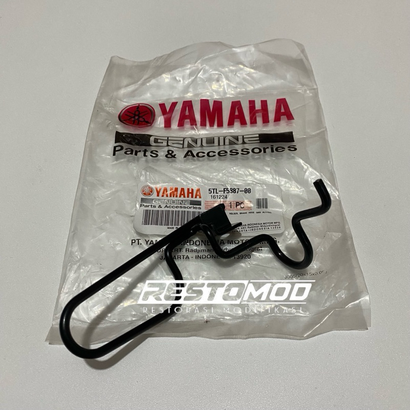 Klem selang rem mio kleman selang rem depan mio sporty holder brake hose mio pegangan selang rem mio