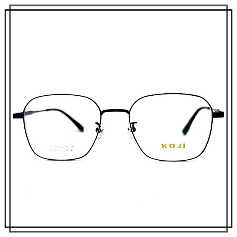 FRAME KACAMATA TITANIUM KOJI 5382 Model Keren Elegan Gagang LENTUR Ringan Kuat Awet Kualitas Bagus O