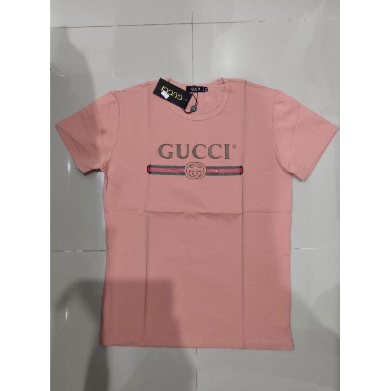 Kaos gucc*i pink