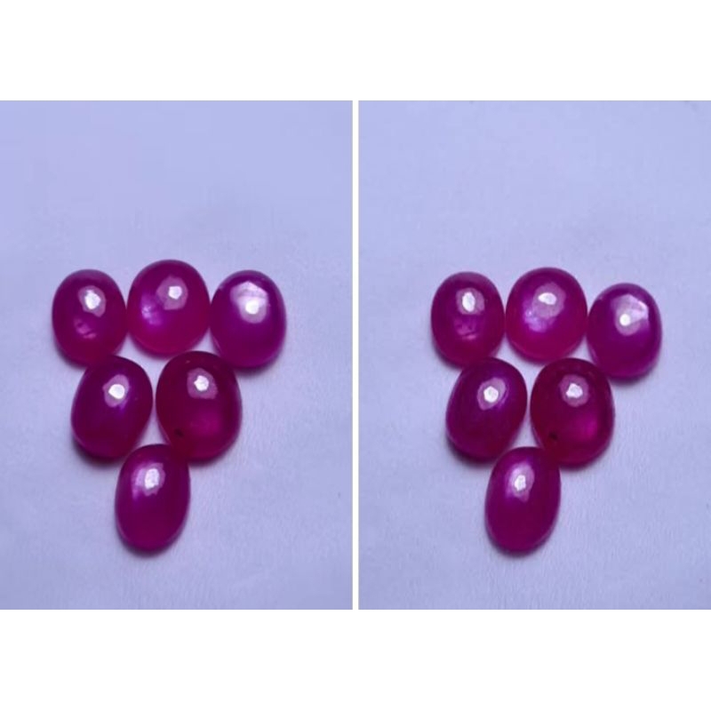 NATURAL BATU PERMATA RUBY STAR LOSTUNE KUALITAS SUPER ISTIMEWA