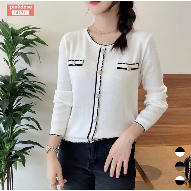Atasan Rajut Wanita Import PinkDose