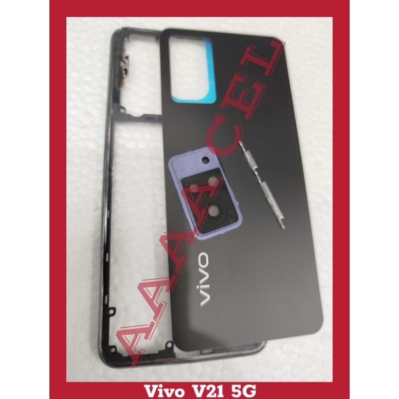 KESING CESING BACKDOOR+BEZEL+RING KAMERA VIVO V21 5G