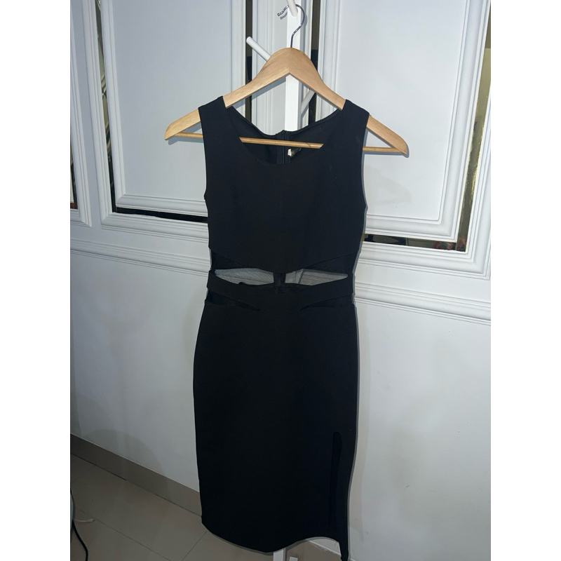 dress Rok belah samping