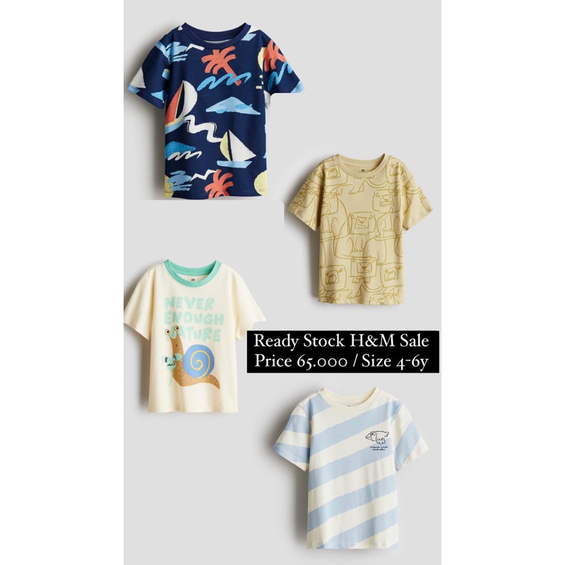 H&M Tshirt BOY - New Arrival
