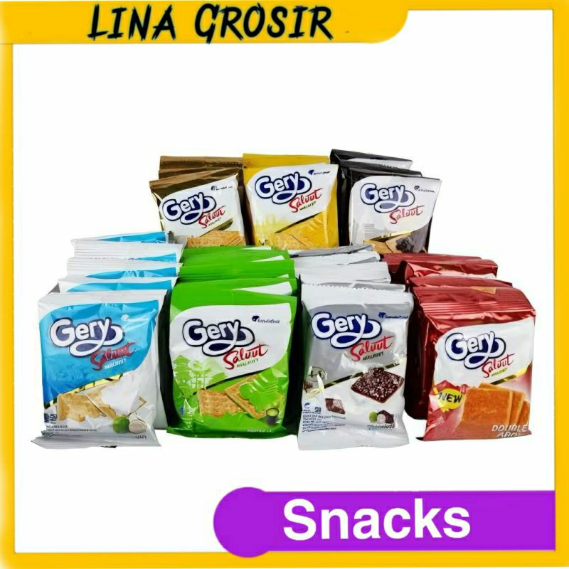 

GARUDA FOOD Gery Saluut Malkist 18gr Renceng @ 10pcs