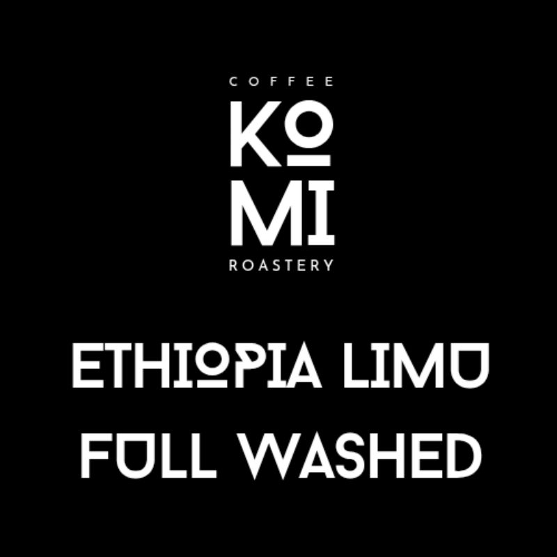 

Komi Coffee Kopi Arabica Ethiopia Limu Full Washed 200gr