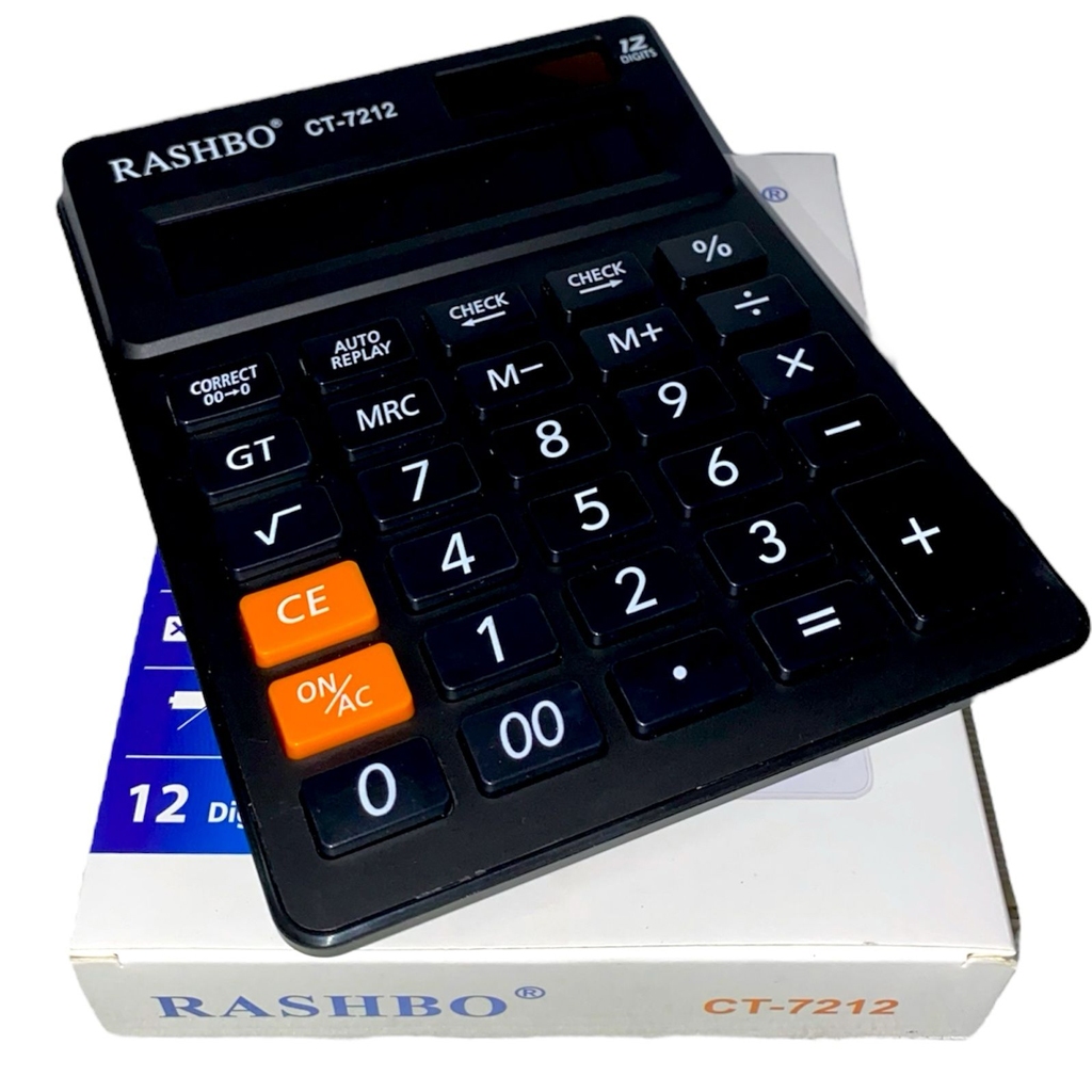 

⭐ JKTMART ⭐ 12 Digit Kalkulator Check / Kakulator Dagang Besar / Calculator MURAH R1101