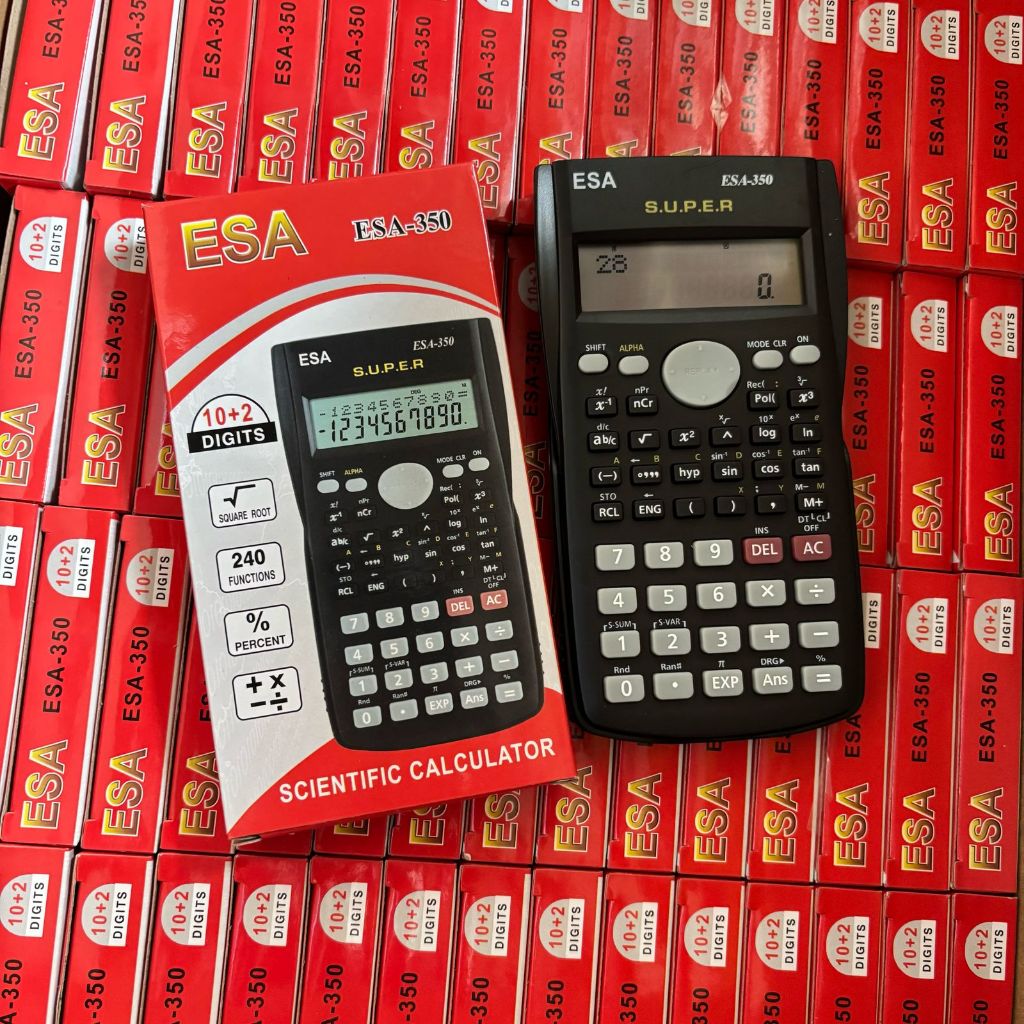 

Ag Kalkulator Scientific Sekolah ESA 350 MS 10 + 2 Digit Murah 240+ Function // Kalkulator Warna