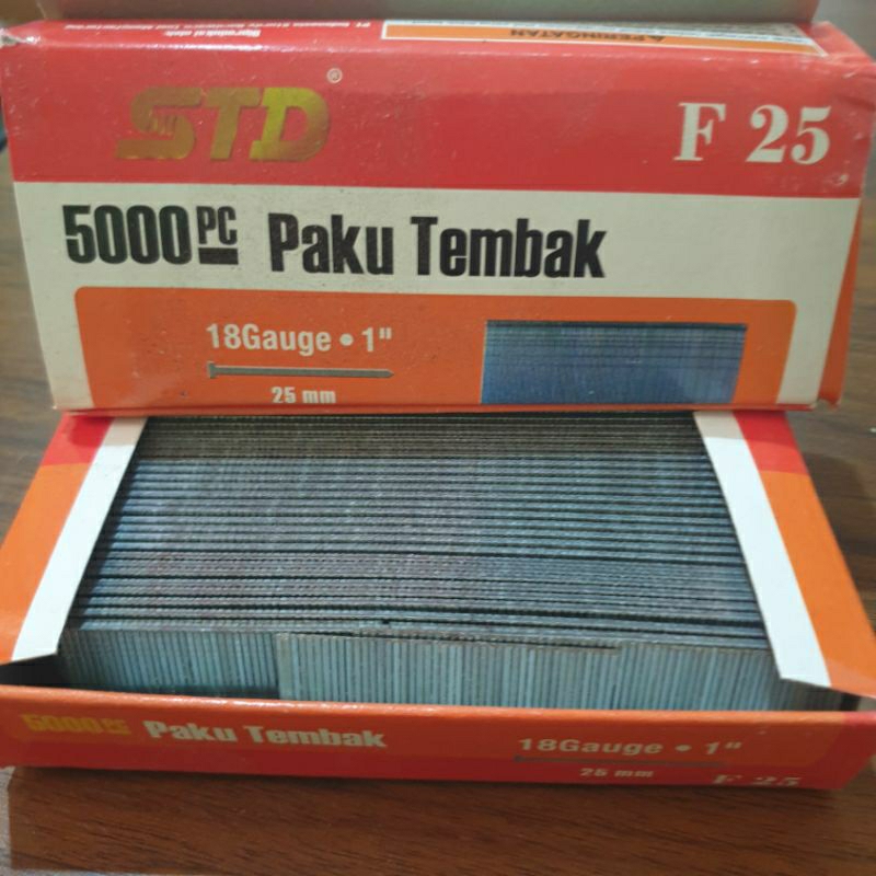 STD Paku tembak F25 (5000pcs)