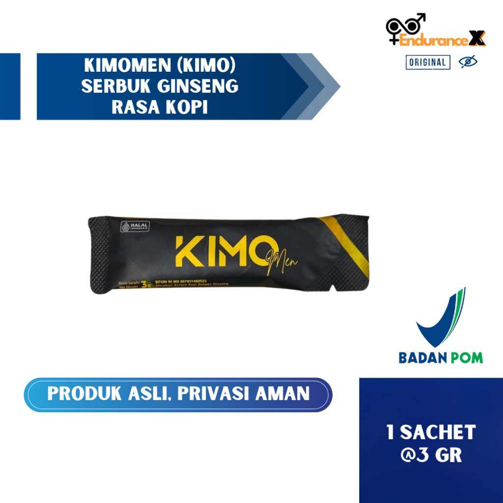 

Kimo Ginseng 1 Sachet Rasa Kopi Kimo Men Ginseng Penambah Stamina Pria dengan Ginseng dan Ashwaganda