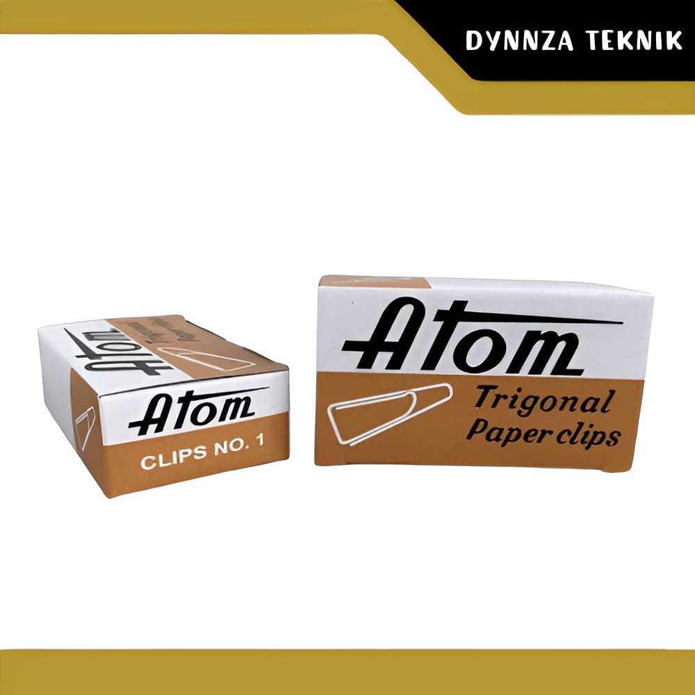 

Paper Clip ATOM No.1/Klip Triagonal ATOM/Penjepit Kertas