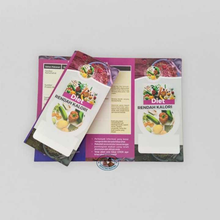 

Leaflet Diet Rendah Kalori | Menjaga Makanan | Diet | Brosur