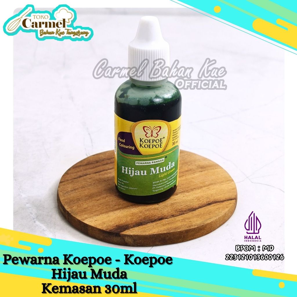 Pewarna Koepoe Koepoe 30ml / Pewarna Makanan Kupu kupu 3