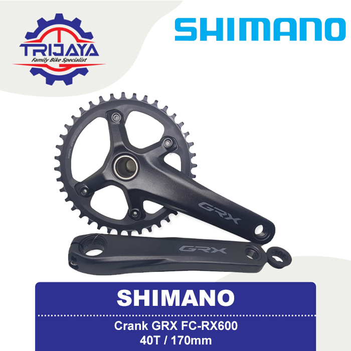Shimano GRX FC-RX600 Crank Sepeda Gravel Hollowtech