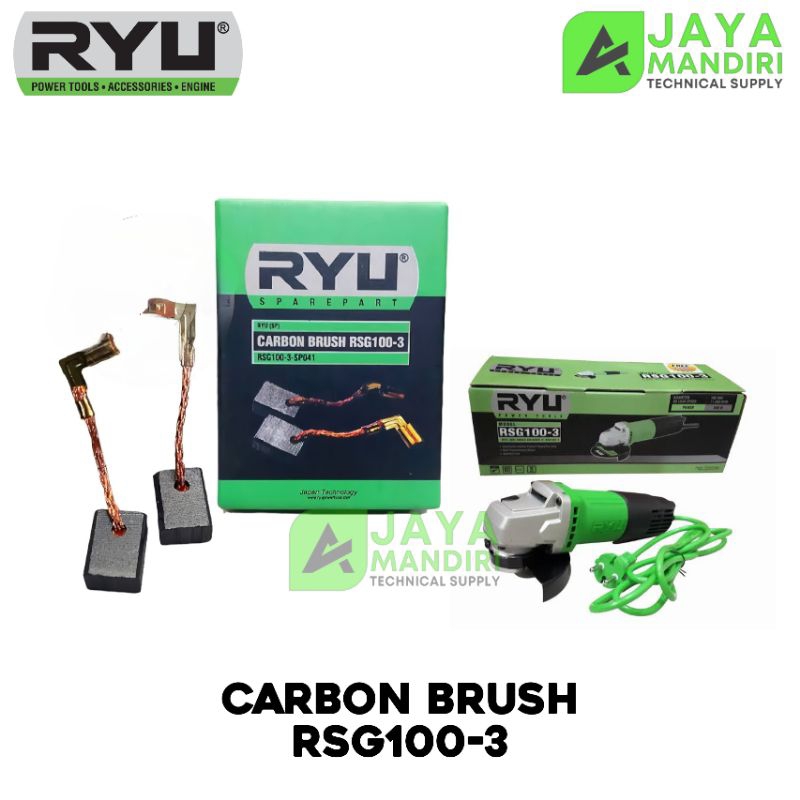 carbon brush Gerinda Ryu rsg100-3
