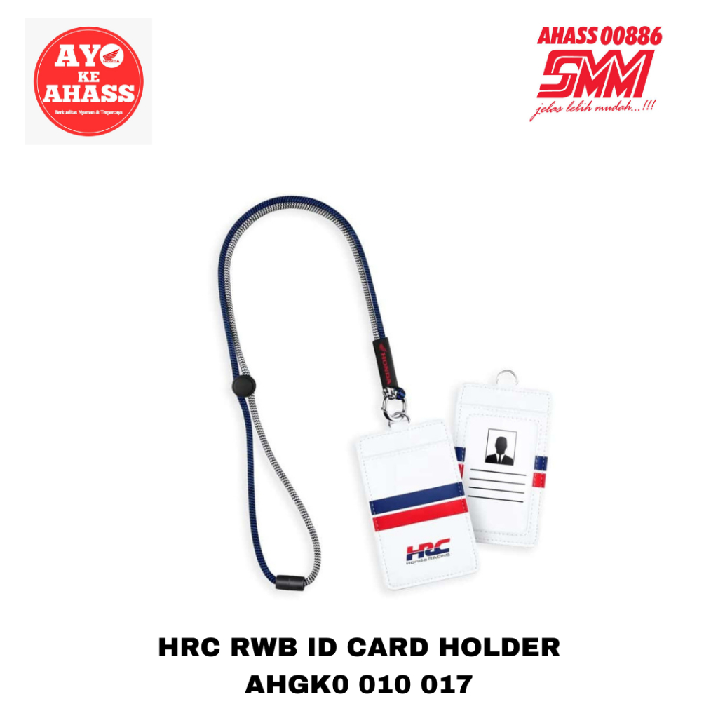 

HRC24 RWB ID Card Holder AHGK0010017 / Produk Original