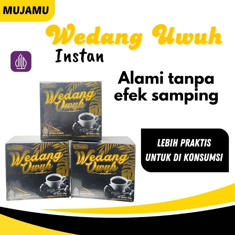 

Wedang Uwuh Instan Isi 5 pcs rasa lebih mantap obati batuk