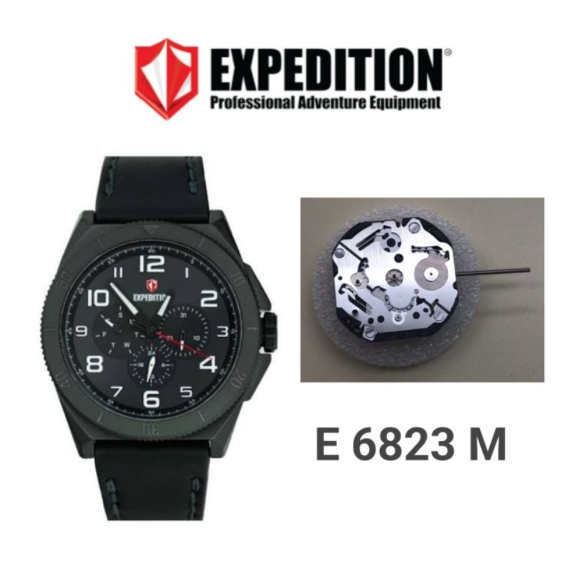 Mesin Jam Tangan Expedition Type E6823M Original