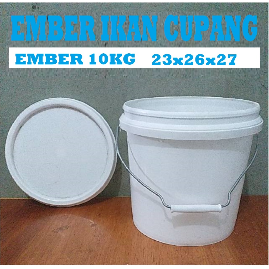 Ember Polos Murah/ember plastik bekas cat 10kg