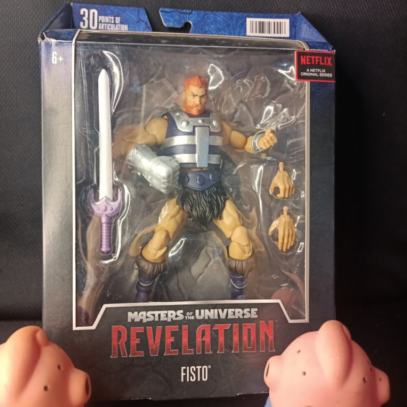 mattel Masters Of The Universe Revelation fisto figure ori