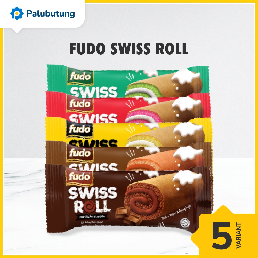 

PALUBUTUNG - Fudo Swiss Roll 14gr Pandan Coklat Strawberry Banana