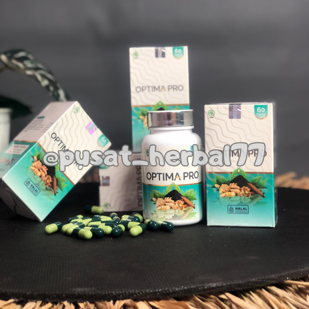 KAPSUL OPTIMA PRO HALAL BPOM ORIGINAL ISI 60 KPL