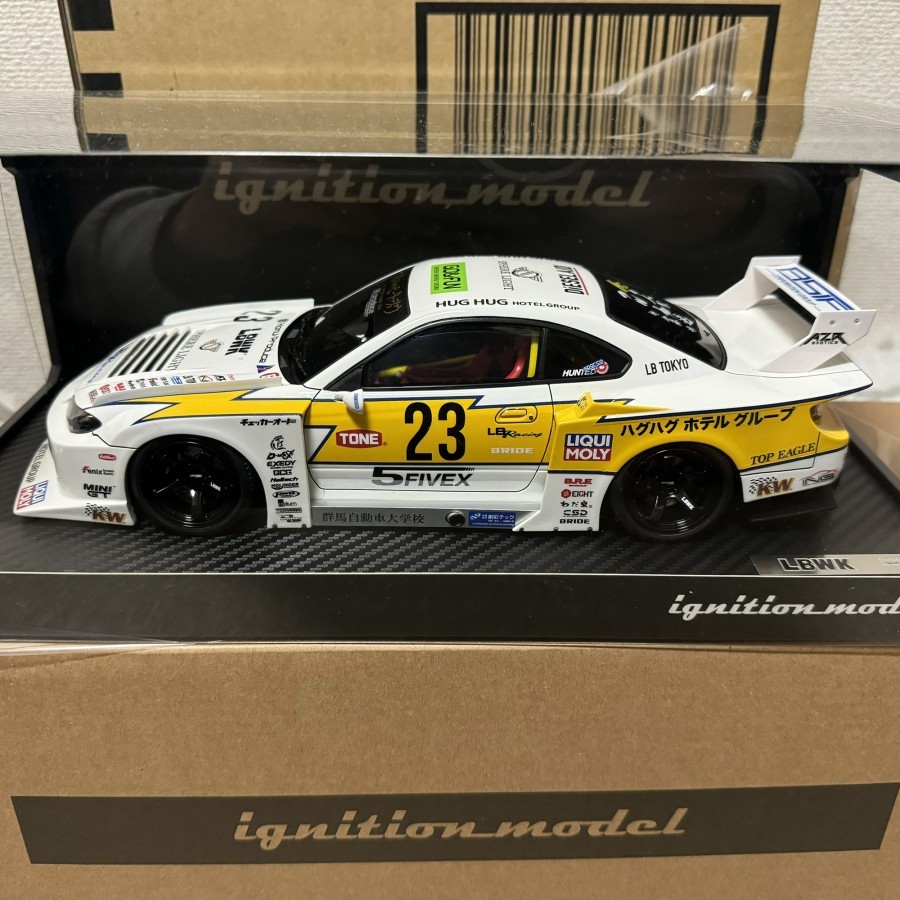 Ignition Model 1/18 LB-Super Silhouette S15 Silvia LBWK IG2919 Drift