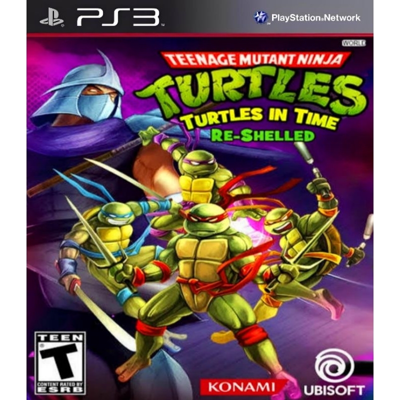Link Game PS3 - TMNT Turtles In Time Re Shelled - ready game ps2 ps3 ps4 cfw hfw hen gembox bitbox