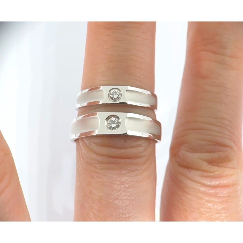 Cincin Kawin Berlian Dove Gypsy