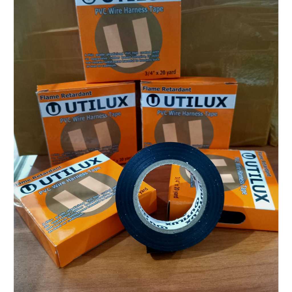 PVC SOLASI LISTRIK HITAM BESAR UTILUX