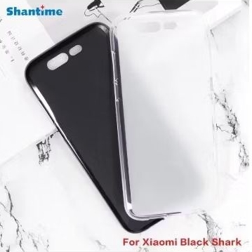 Softcase Matte Black Shark 1 Premium Frosted Silikon Case