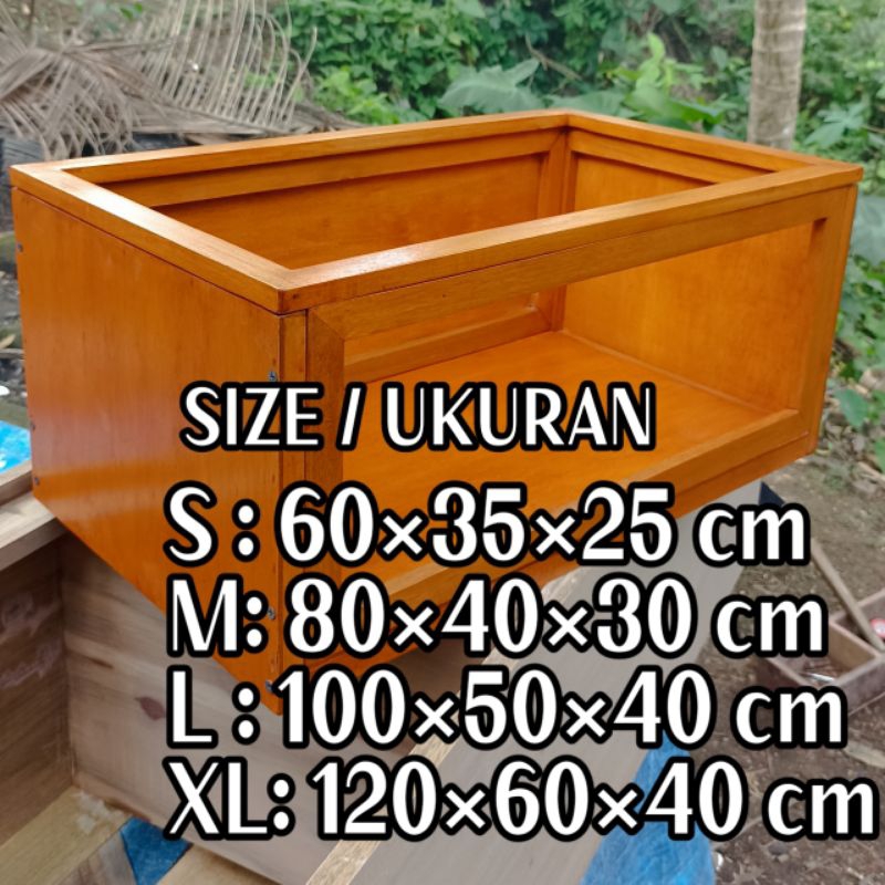 kandang akrilik hamster tortoise sulcata kelinci landak reptil - custom ukuran dan bentuk