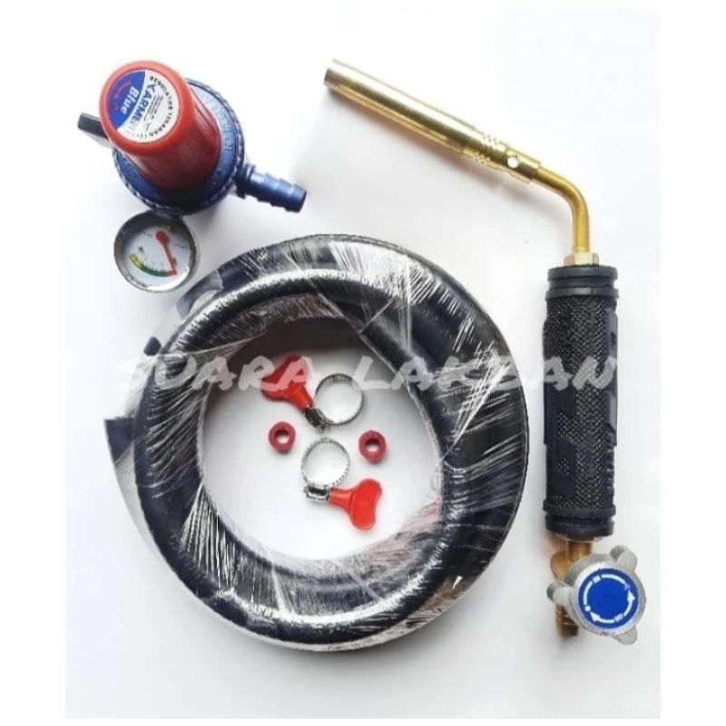 LAS TORCH LPG / REGULATOR LAS LPG (PAKET KOMPLIT)
