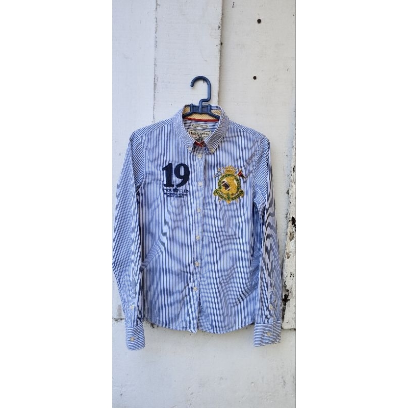 kemeja teenie weenie salur biru