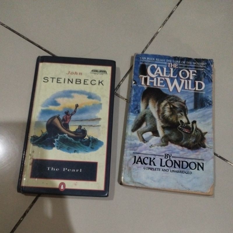 the pearl john Steinbeck, the call of the wild Jack London