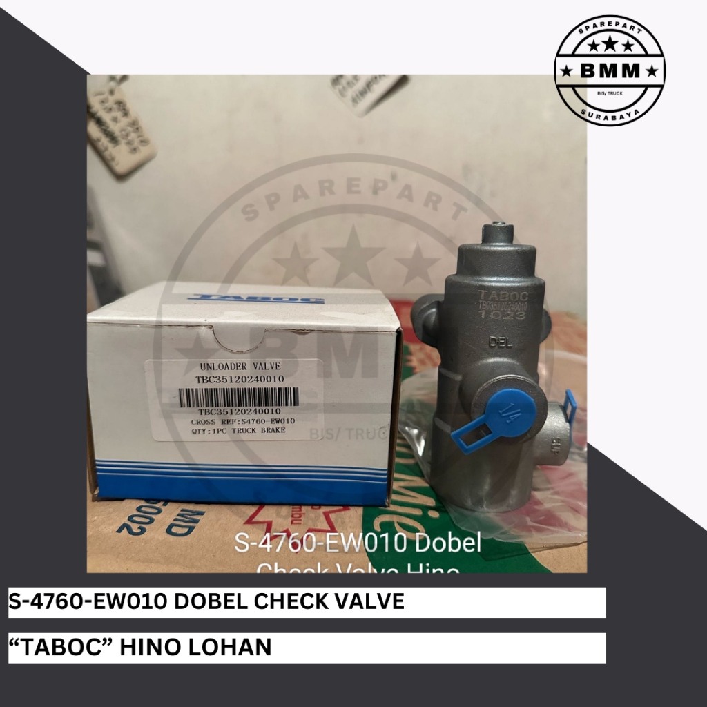 S-4760-EW010 Dobel Check Valve Hino Lohan