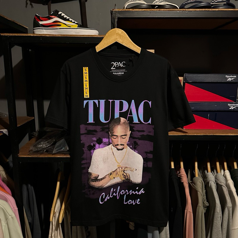 TEE PULL& BEAR ACDC - TUPAC BNWT