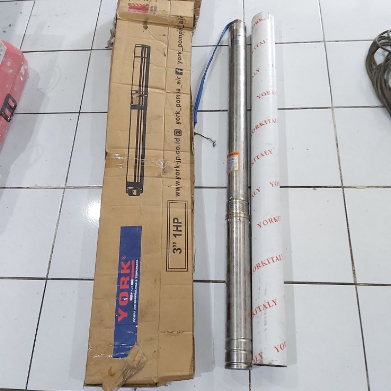 Mesin Pompa Air Submersible York 0.75 HP 3/4 PK
