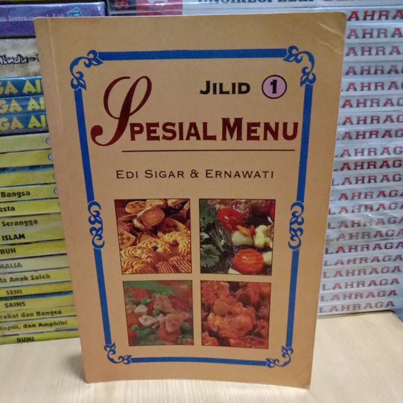 Buku Original SPESIAL MENU JILID 1 EDI SIGAR & ERNAWATI