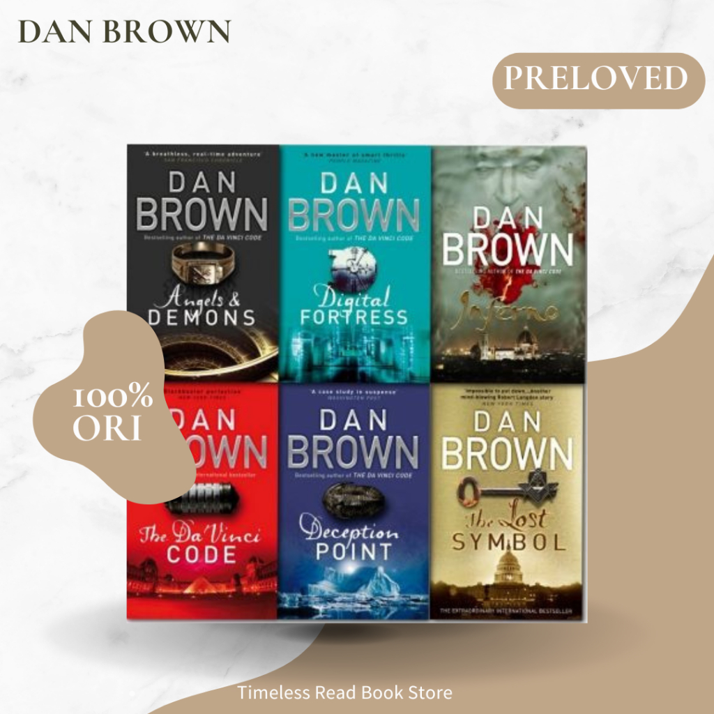 English Hard Cover Jual Buku Dan Brown The Lost Symbol Preloved Original