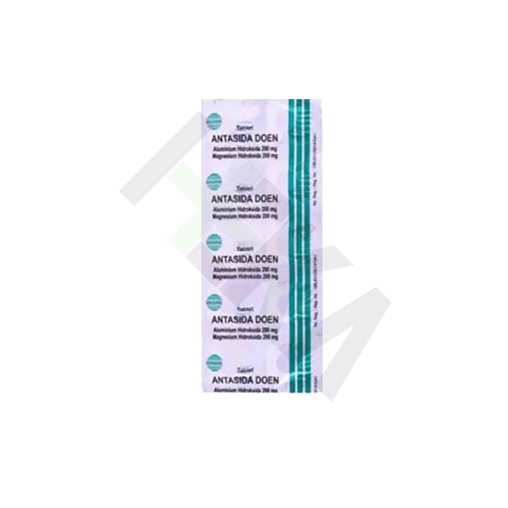 Antasida Doen Erela Strip isi 10 Tablet - Obat Lambung Maag [Tembalang]