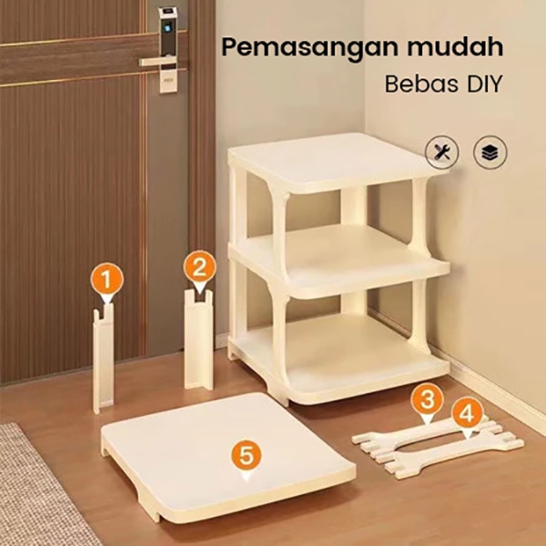 CUCI GUDANG RAK SEPATU TEMPAT SANDAL RAK SANDAL PLASTIK