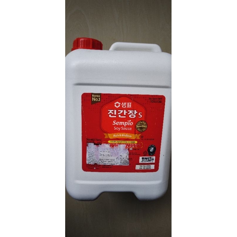 

sempio jin ganjang 15L,, /sempio soy sauce 15L/kecap asin