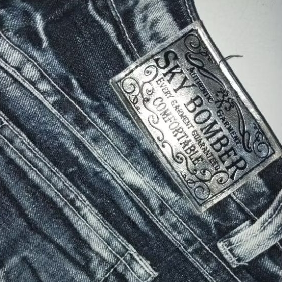 PRELOVED ROK JEANS SKY BOMBER (PAYMENT)