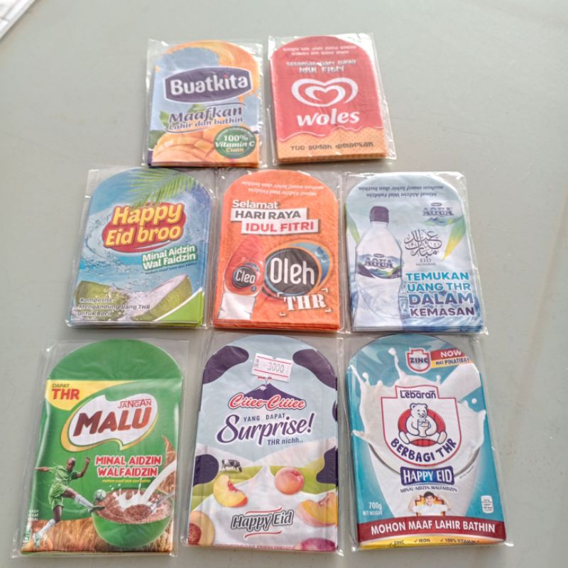 

Amplop Lebaran Lucu isi 10 pcs / Amplop THR Bocil