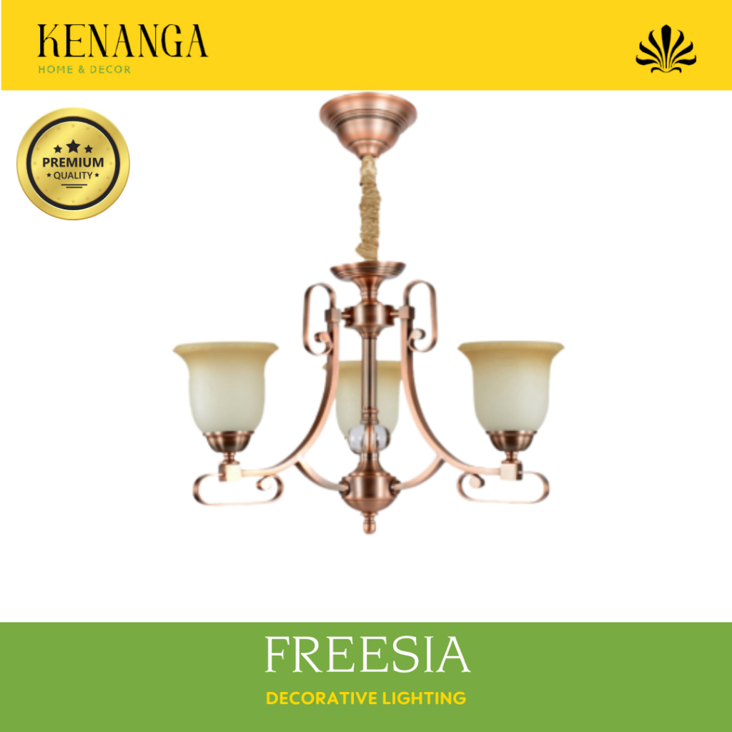 Lampu Gantung Hias Modern Klasik Gold