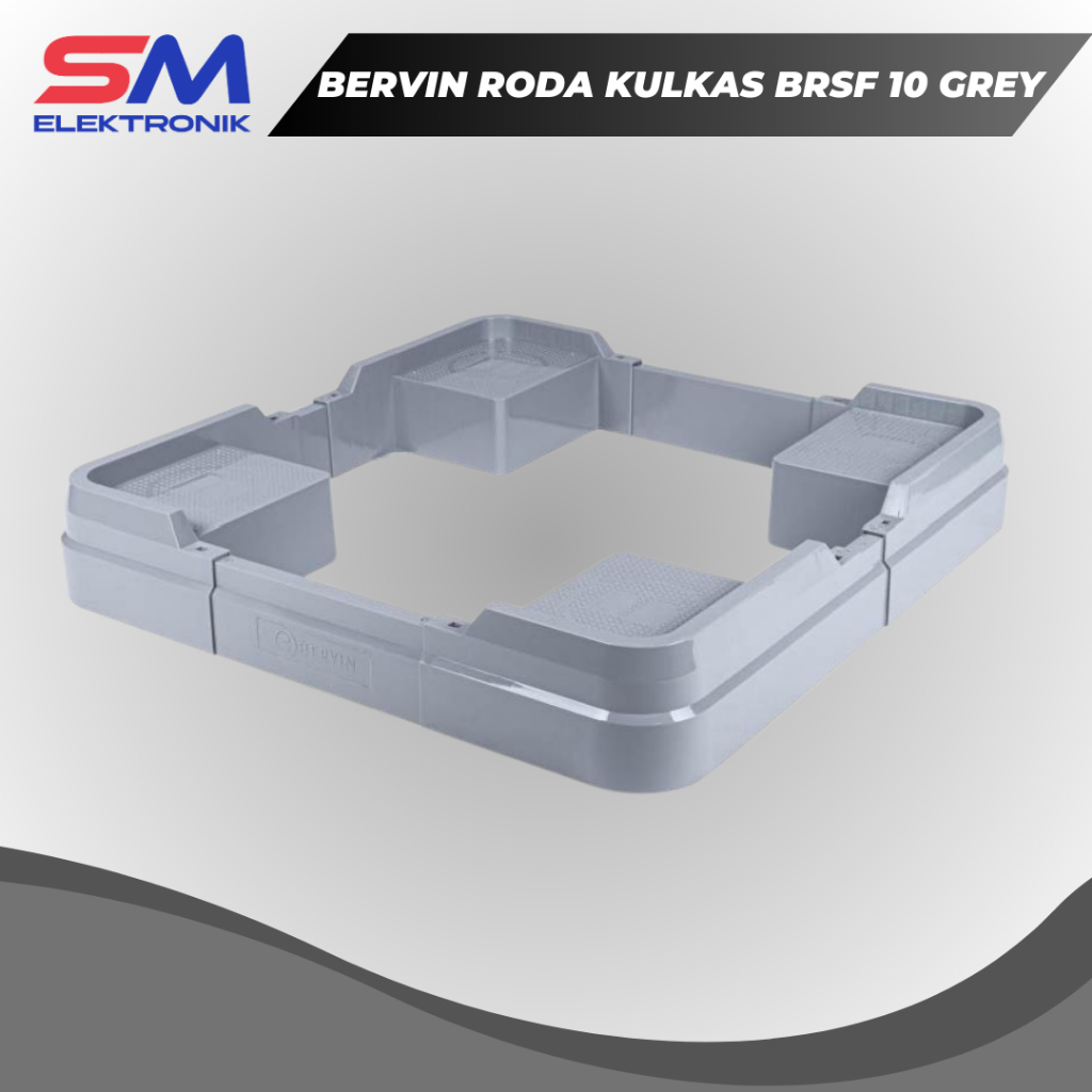 Bervin Roda Kulkas BRSF 10 GREY