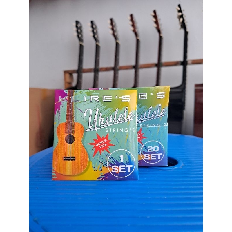 SENAR UKULELE WARNA 4 STRING NYLON / SENAR WARNA UKULELE 4 TALI / SENAR WARNA UKULELE FULLSET