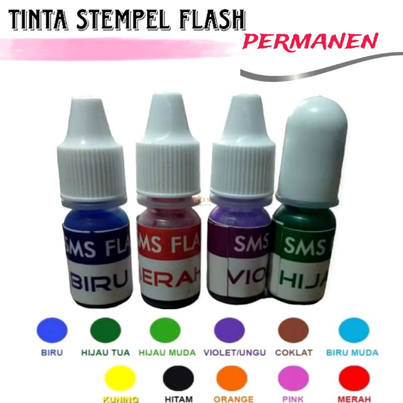 

TINTA STEMPEL FLASH PERMANEN